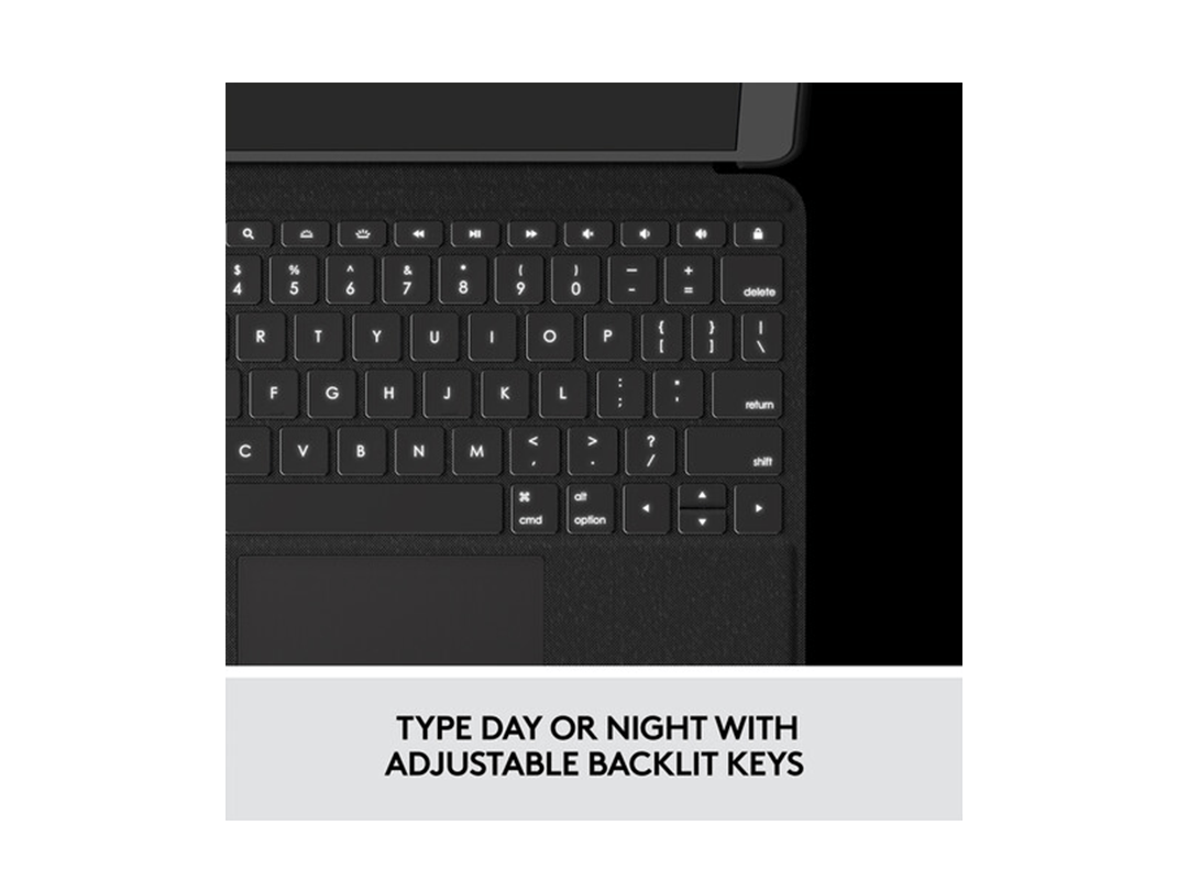 Logitech Folio Touch iPad Keyboard Case with Trackpad and Smart Connector for iPad Air 11-inch (M2), iPad Air (4th & 5th gen), Ara Qwerty – Graphite in Qatar Logitech Folio Touch iPad Keyboard Case with Trackpad and Smart Connector for iPad Air 11-inch (M2), iPad Air (4th & 5th gen), Ara Qwerty – Graphite in Qatar